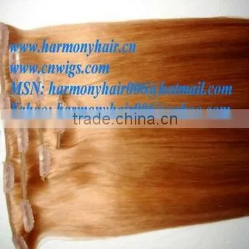 BEST QUALITY human clip hair extension, more style available