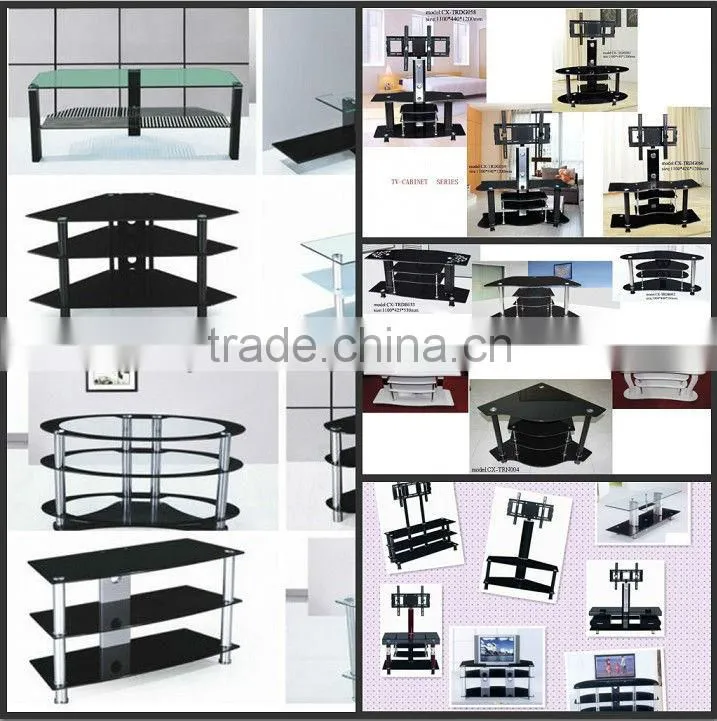 New Model Glass LCD TV Stand
