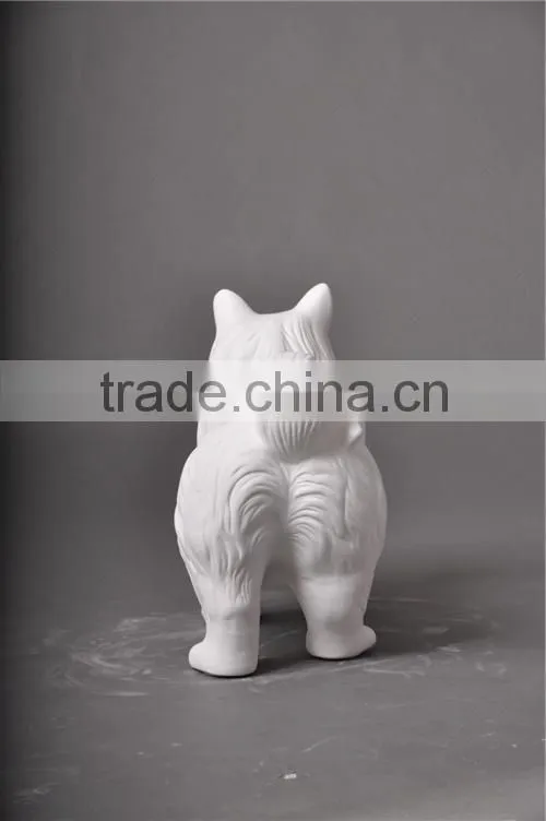 Cute display dog mannequin