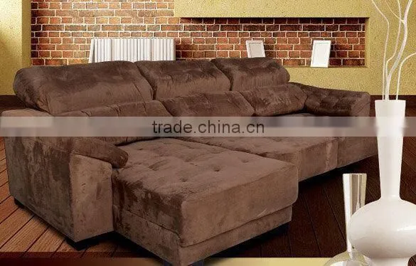 Hot Stamping Sofa Fabric Leather Sofa Suede Fabric