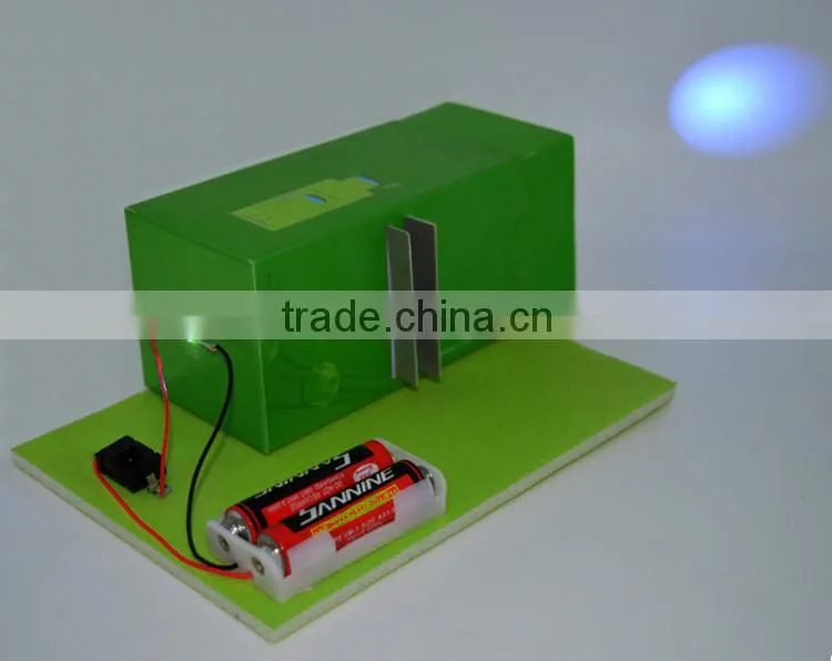 DIY lighter projector in school lesson of science Kits