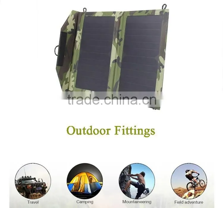Waterproof solar power bank 12 watts flexible solar panel for ipad