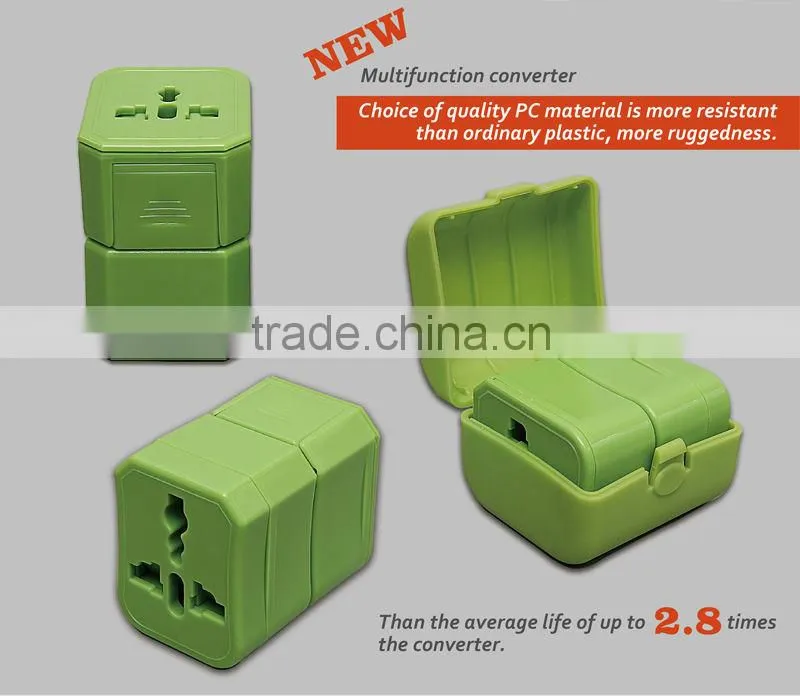Electronic gift items box package small multiple travel plug adapter