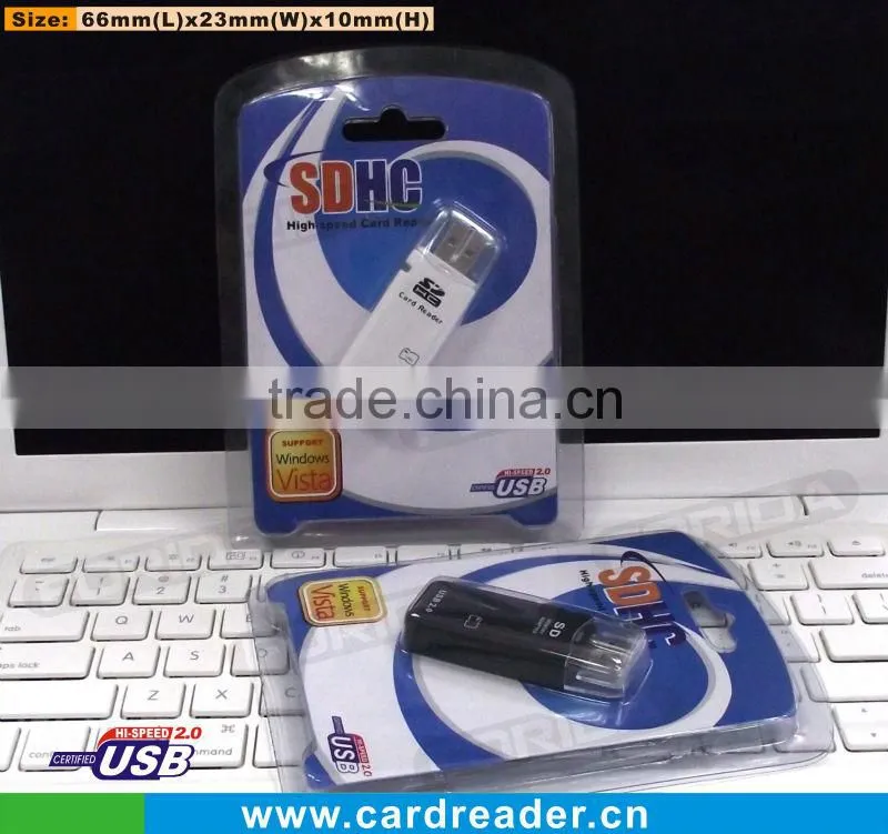Mini hot usb adapter sd card reader