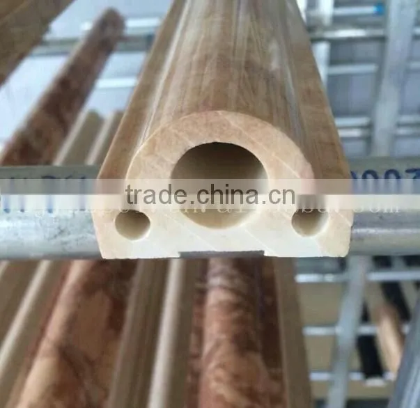 Imitation marbled / wooden PVC windowsill, PVC door frame lines and PVC decorative lines