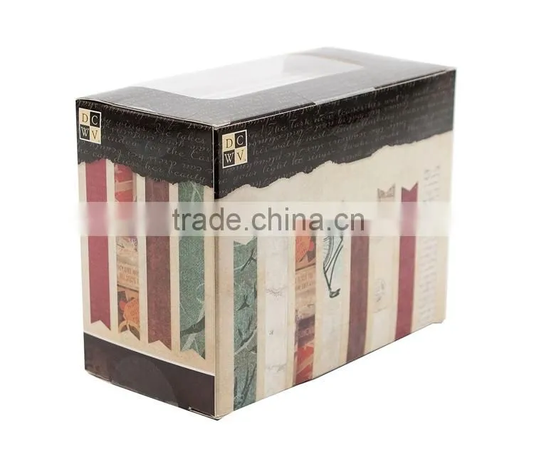 New plastic window clear pvc box