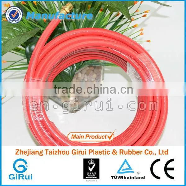 pneumatic air hose with NPT connectors,red hose
