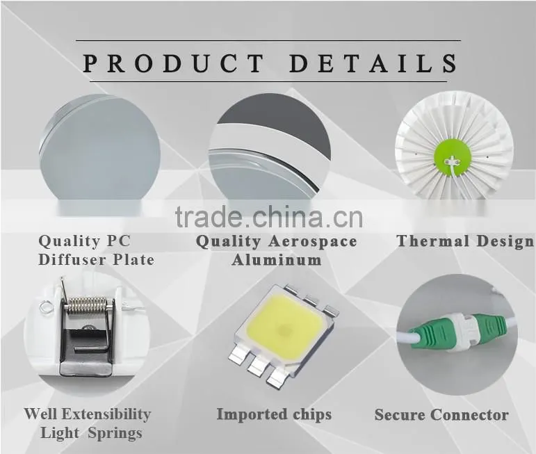 5W LED Downlight 5W Recessed IP44 LED Downlight