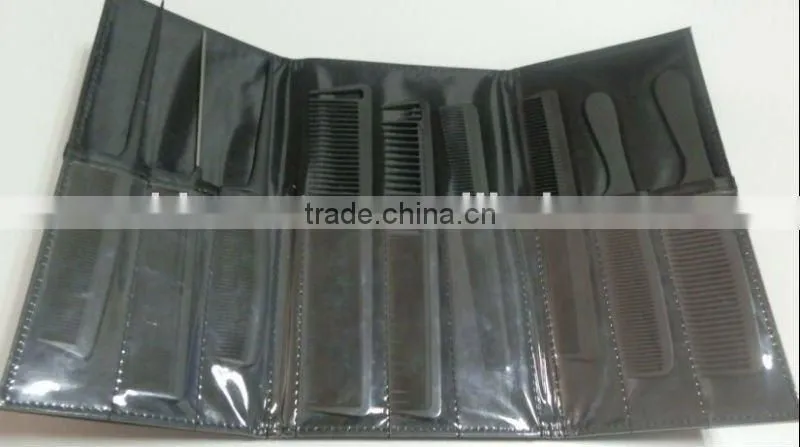 carbon cutting hair combs kit