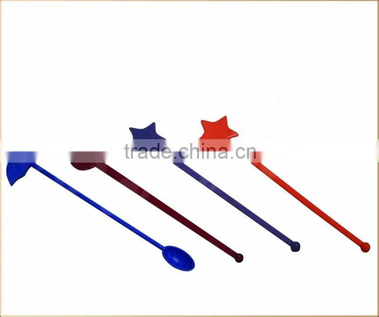 Dink sponser promo plastic stirrers cocktail swizzle sticks