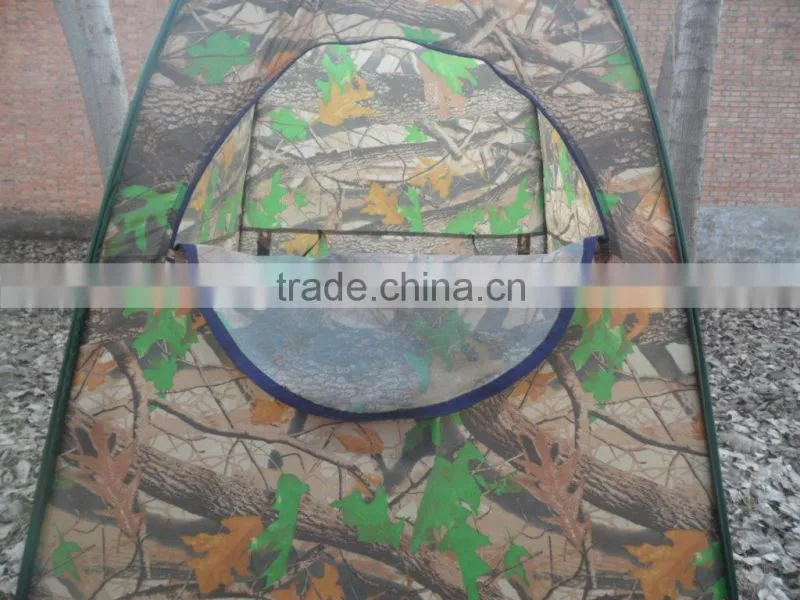 POP UP Tent Outdoor Toilet Watching Bird Tent Fishing Camouflage Beach Tent Leaves Camouflage
