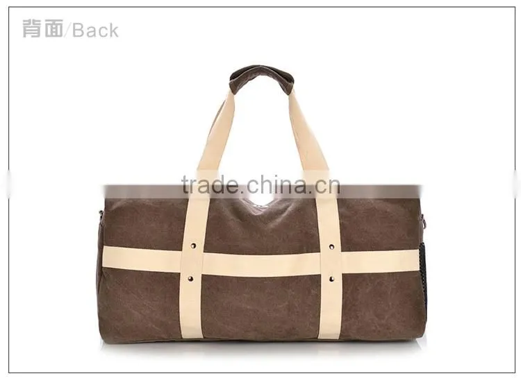 professional luggage case,eco-friendly canvas travel bag,new design fancy travel bag