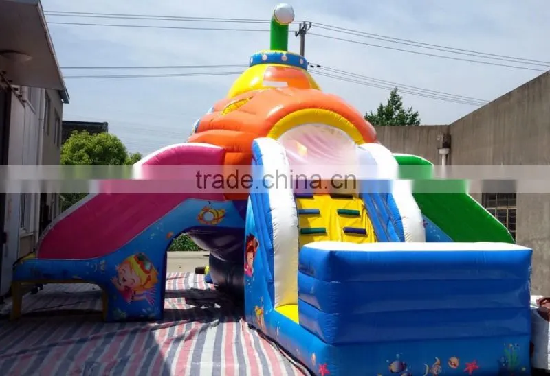commercial big water slide /giant infaltable water slide for adult