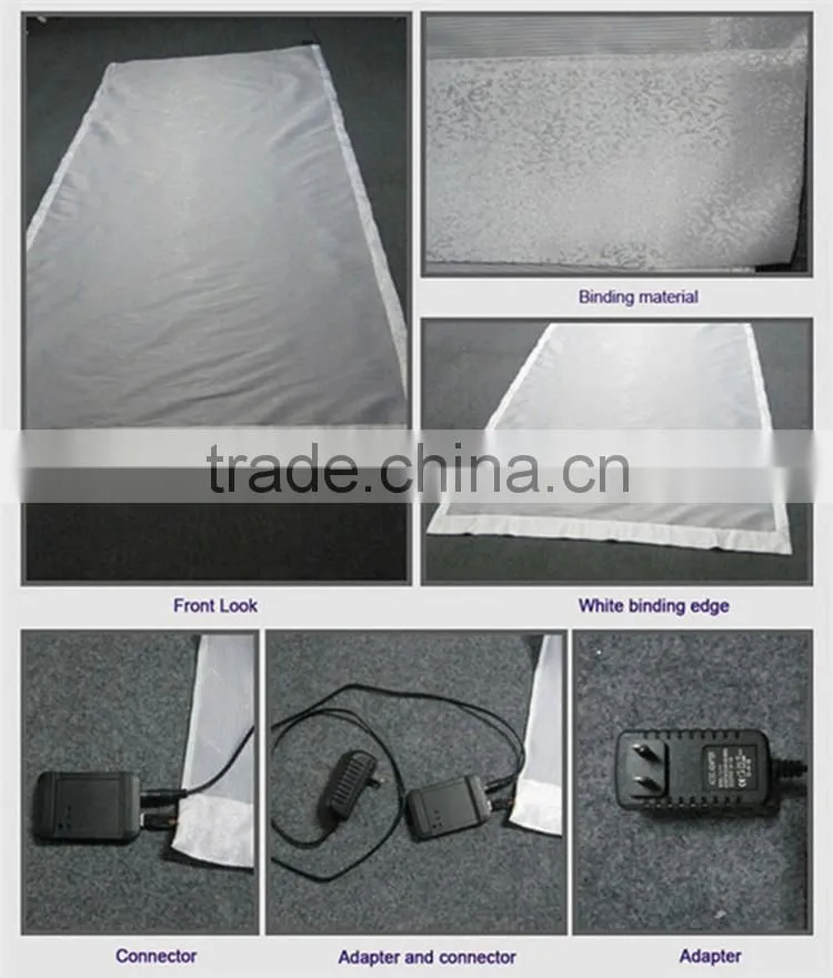 2015 luminous hot light up fancy door window curtain designs