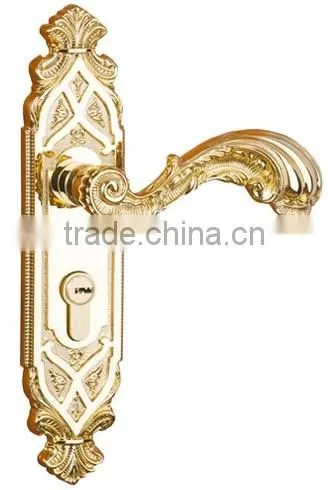 Satin finish brass lock BC0505GP