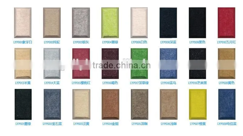 Polyester Fiber Acoustic Ceiling TileFor Conference Room