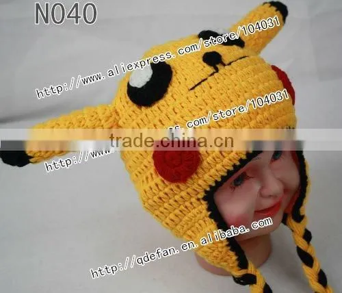 hello hot sale crochet kitty hat baby kitty hat