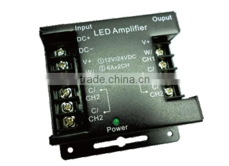 IP20 12V~24VDC 6A RGB power amplifier touch controller/Dimmer for led strip light