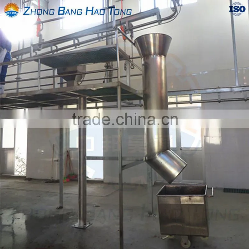 cattle hoof removal platform