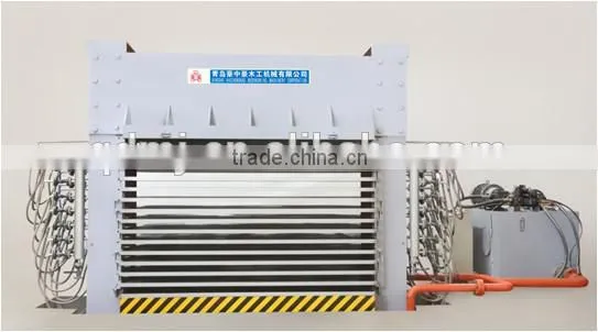 woodworking Hydraulic Hot press machine for face board