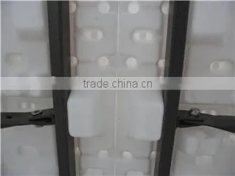 6ft hot sale plastic folding dining table for family picnic use from Chinese factory