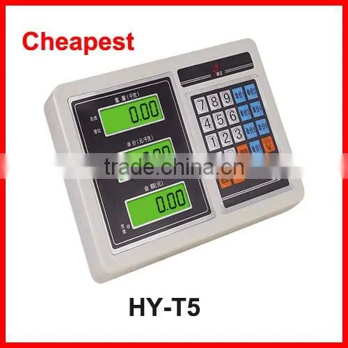 Digital weighing scale indicator