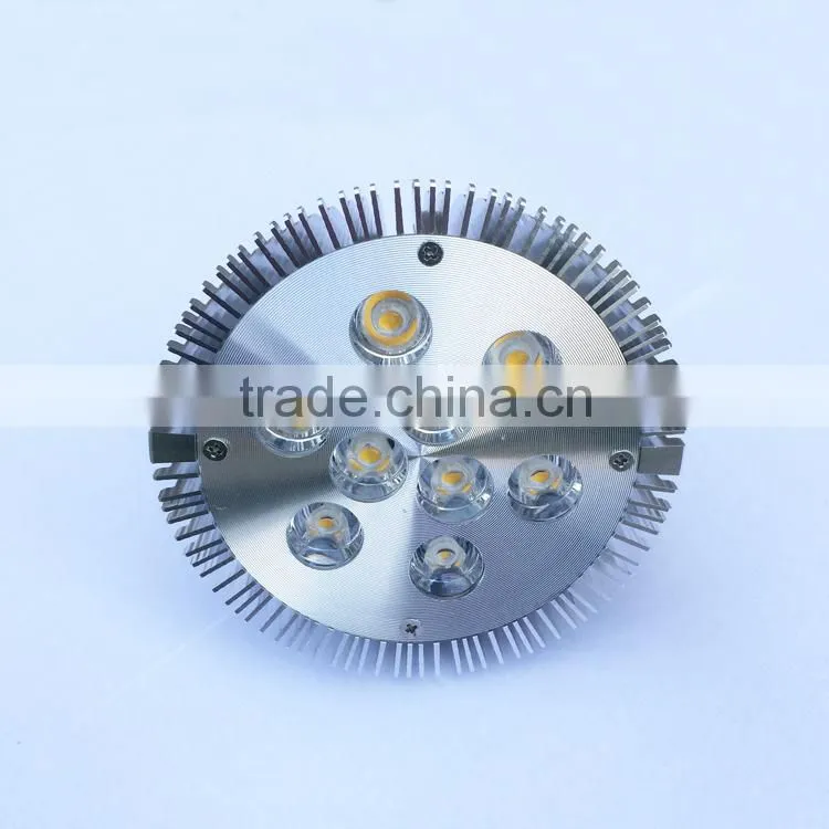 9w led spot light with CE ROHS approval E27 good heat radiation lamp