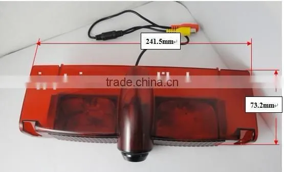 120 degrees 480TVL Third Stop light camera brake light back up camera with IP67 for GM Savana cargo van