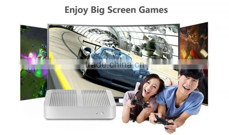 Good Price Intel Core i3 4010u Fanless i3 Mini PC X86 Windows 10 Desktop Computer Low Power HTPC