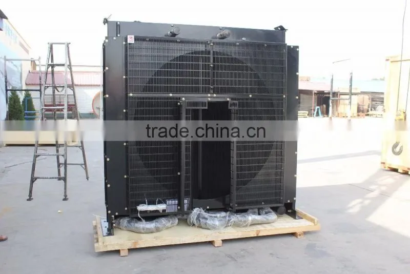 S6R-PTA Copper Diesel Generator Radiator For Mitsubishi Engine