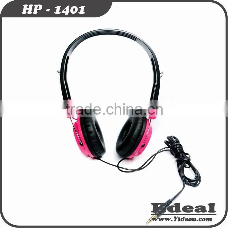 China OEM Cheap colorful computer headphone for kids BSCI audited factory