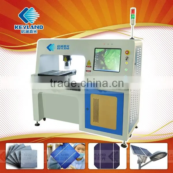 WUHAN KEYLAND solar cell semiconductor fiber scribing machine, solar cell laser scriber for cutting solar cells