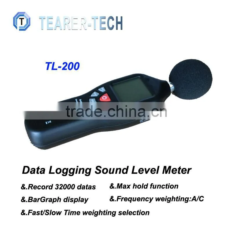 Newly design LCD display 1.5dB data logger sound level meters for wholesale