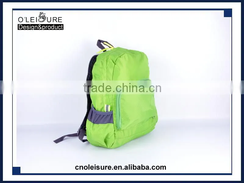 Fashion custom foldable backpack hiking bag travel bag Wholesale backpack travel,lightweight backpack