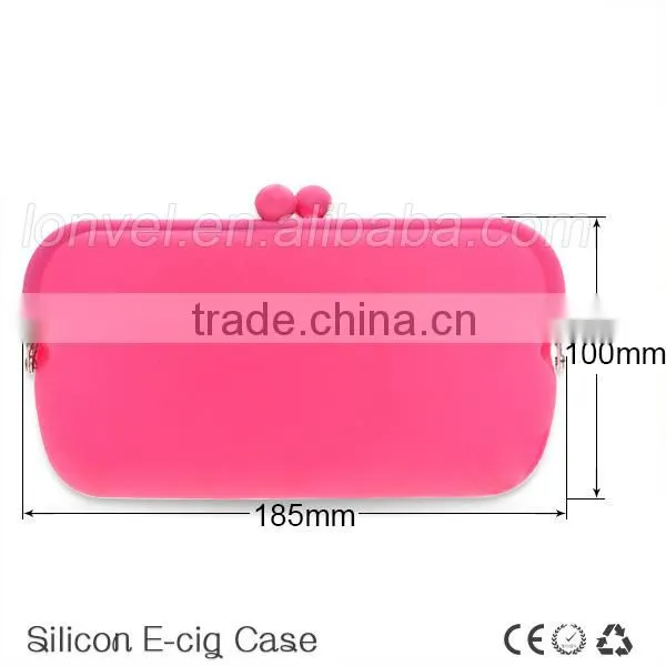 185mm L 100mm W big e-cig case silicone 2014 newest!