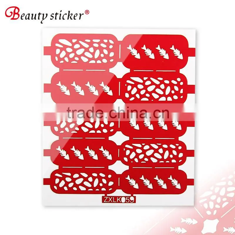 china certificate bulk buying nail stencils