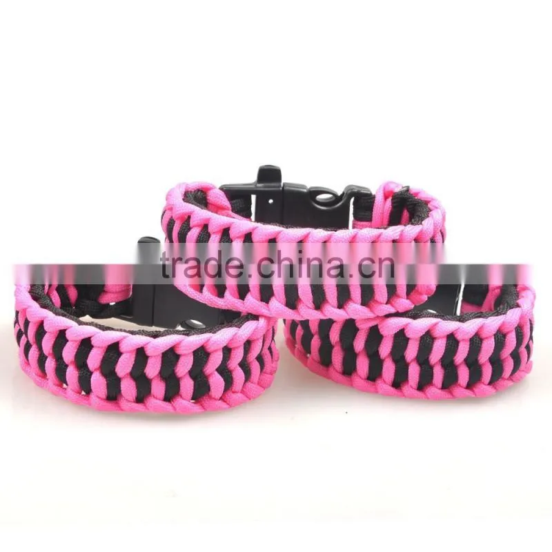 Fashion paracord braclets /wide paracord bracelets and wrist bracelets bangles