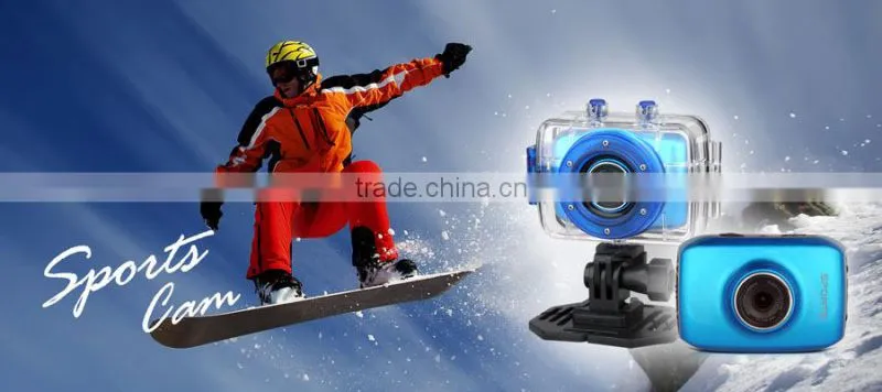 Touch Screen Cheap Sports Camera For Videoing, Taking Photos, Vehicle-mounted Mode, Hard Disk, PC Cam