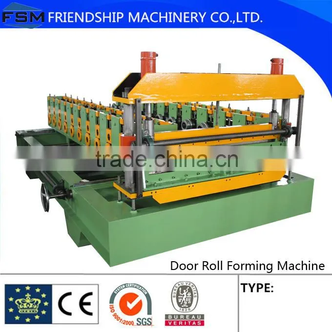 Metal Door Sheet Roll Forming Machine With 10 Forming Rollers