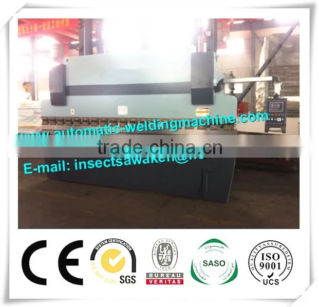 Tandem type press brake machine, Light street poles production line used brake press machine