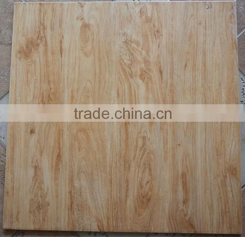 Hot sale 600x600 ceramic wood finish tile