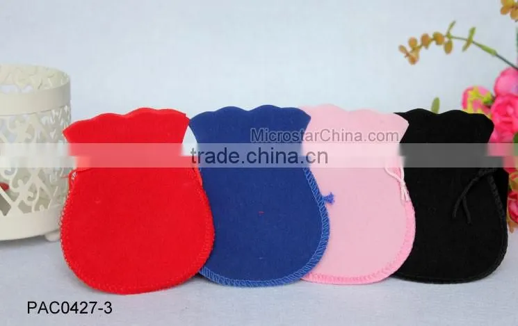 29 Sizes In Stock Custom Velvet Drawstring Printed Pouch Jewelry Velvet Pouches Wholesale