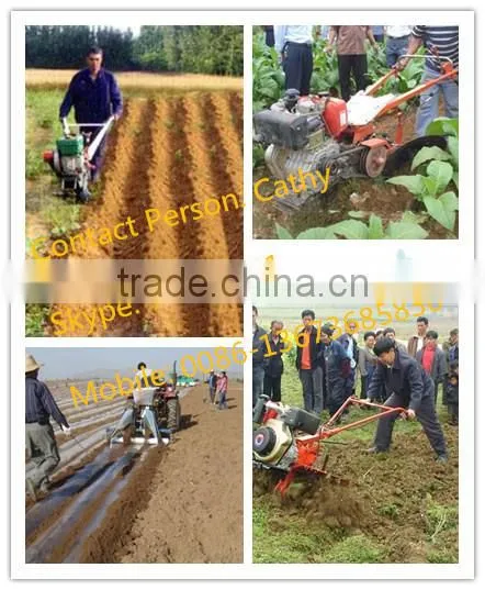 Farmer use rotary tiller machine with CE 008613673685830