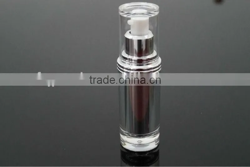 black cosmetic packaging bottles