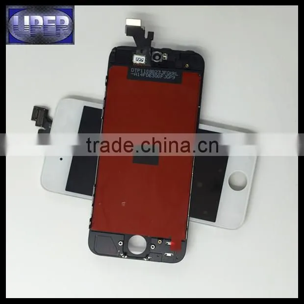 AAA quality cheap price replacement touch screen assembly for iphone 5 lcd with digitizer