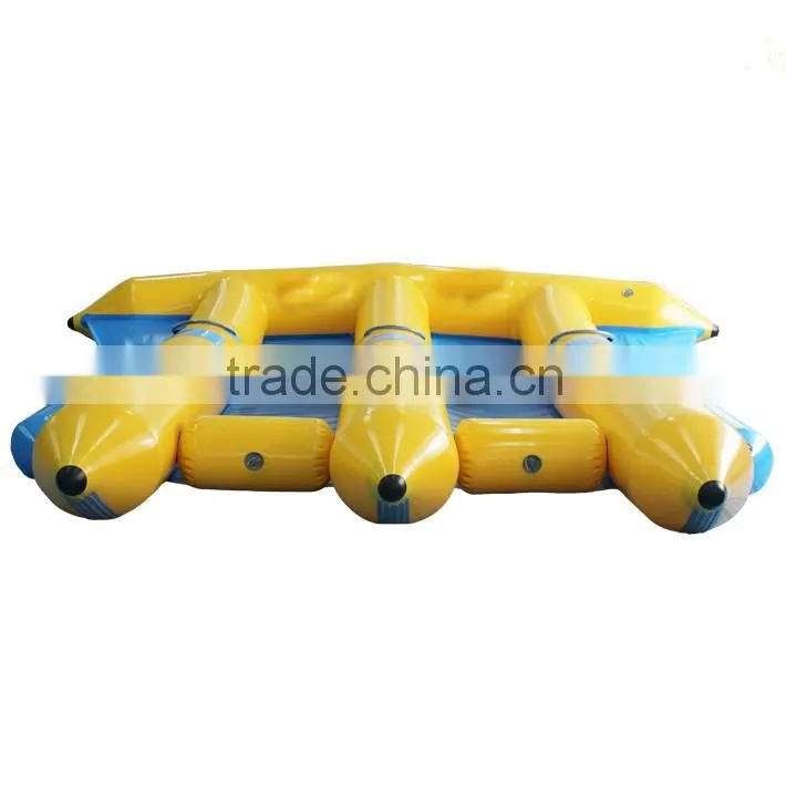2016 funny commercial inflatable water toys, inflatable Fly Fish,Flying fish boat