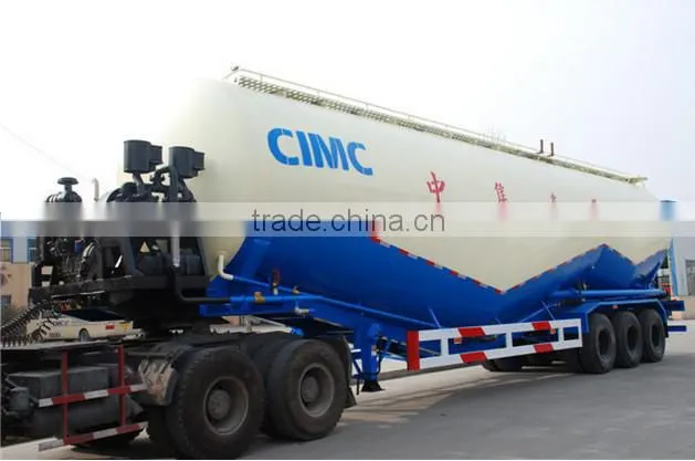 CIMC China Bulker Cement Carrier Transportation Truck Trailer