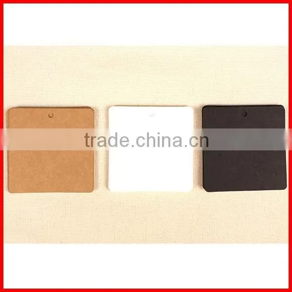 Popular Square Blank Kraft Paper Card Wholesale