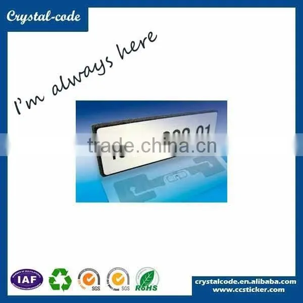 Various materials custom RFID nfc sticker for garment