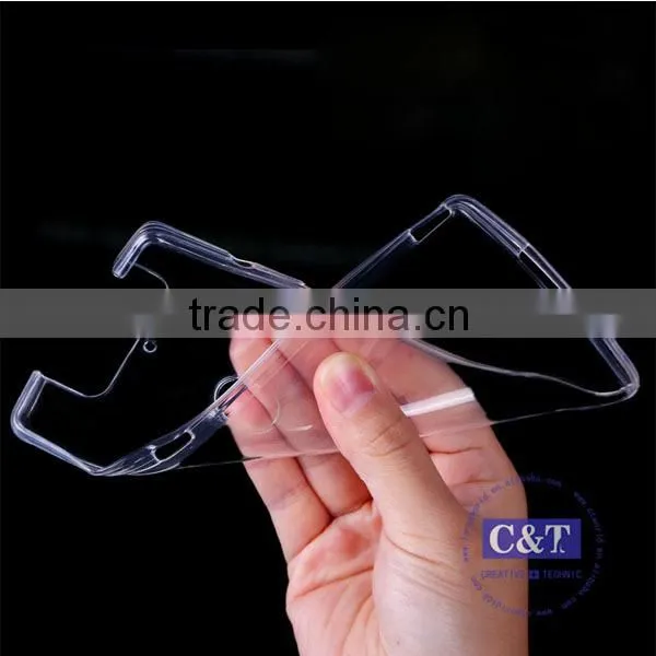 C&T Colorful smartphone transparent clear tpu for oppo n1 case
